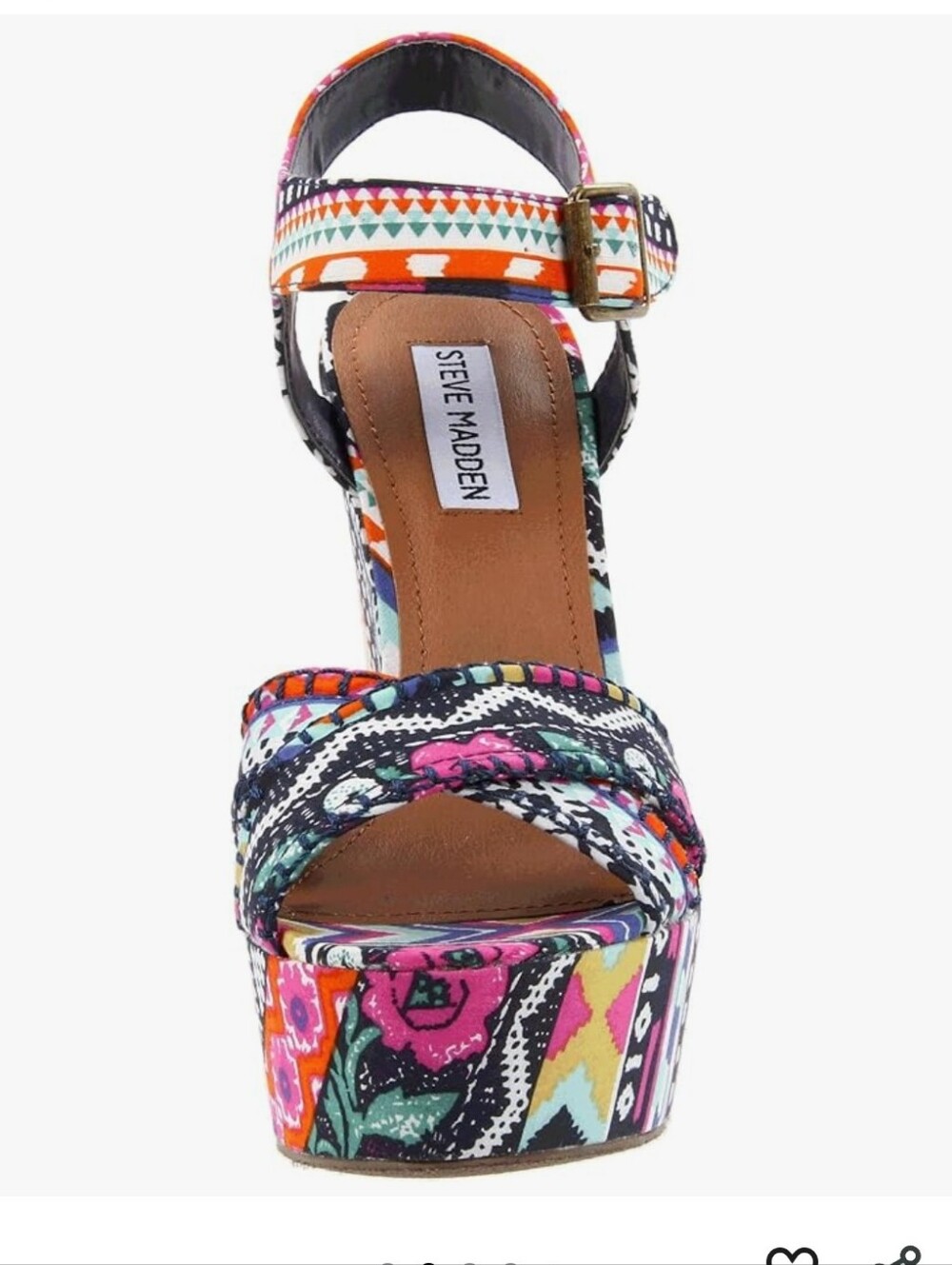 Steve Madden Winonna Wedges Women's Size 7.5 - Picture 2 of 14